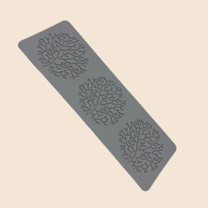 cake decoration baking silicone stamping mold(three consecutive circular corals)